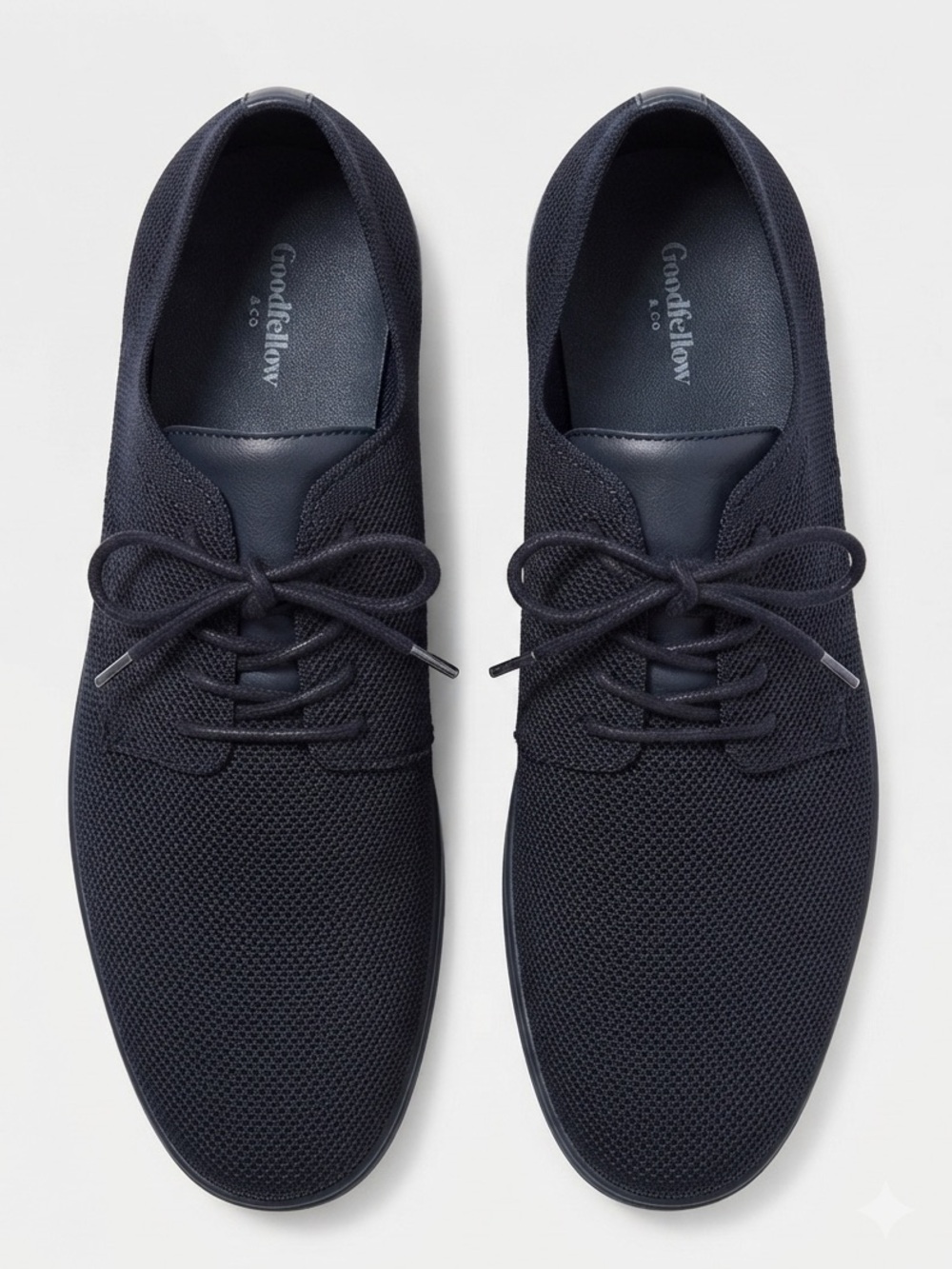 Goodfellow & Co Men’s Black Knit Sneakers with Pull Tab